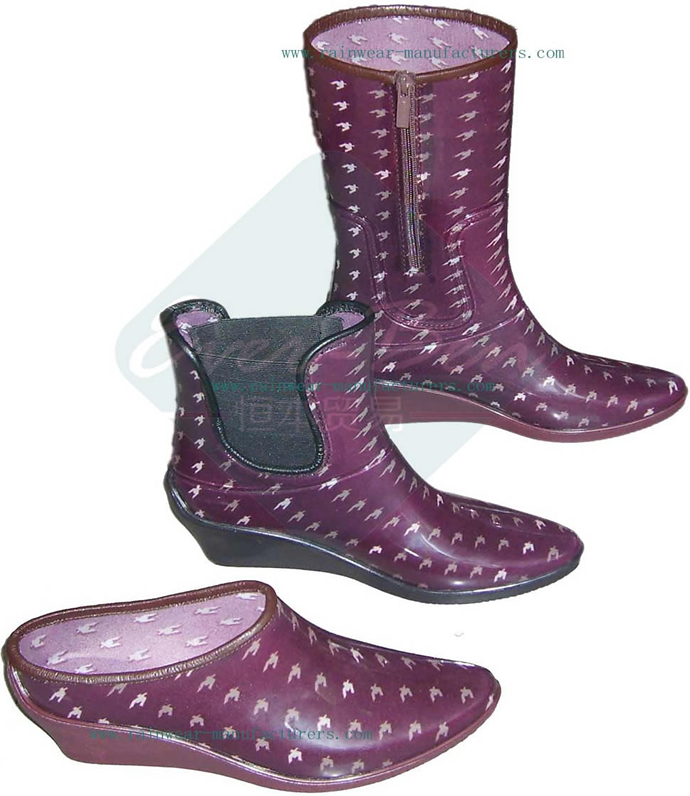 PVC 004 - PVC ladies rain boots producer women's ankle rain boots.jpg